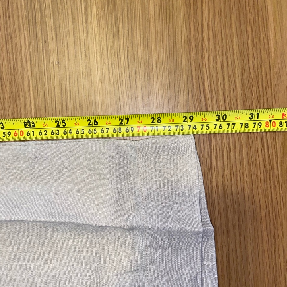 QUINCE 100% European Linen Wide Leg Pant (L) - Picture 10 of 10